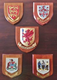 Collection of English County Coats of Arms