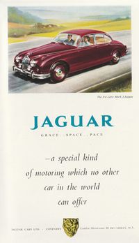 Jaguar - 1960&#039;s Advert