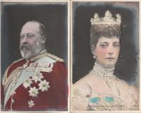 Coronation King Edward VII &amp; Queen Alexandra on 9 August 1902