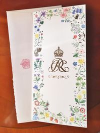 Thank-You Card &amp; Royal Cover HM The King &amp; Queen