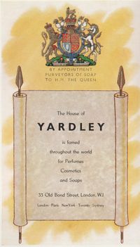 Yardley - 1960&#039;s Ad